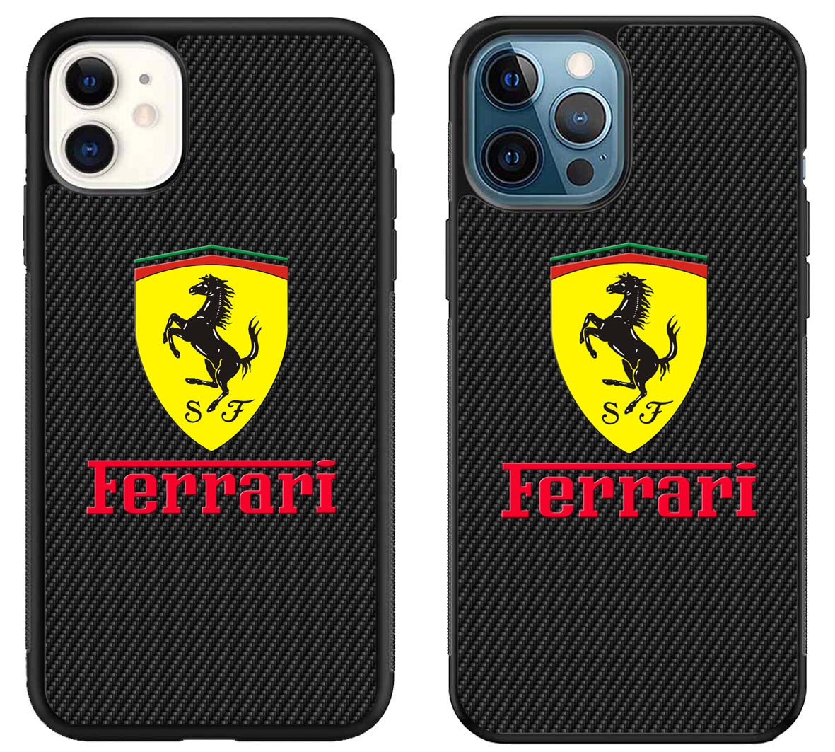 Ferrari Black Carbon iPhone 11 | 11 Pro | 11 Pro Max Case
