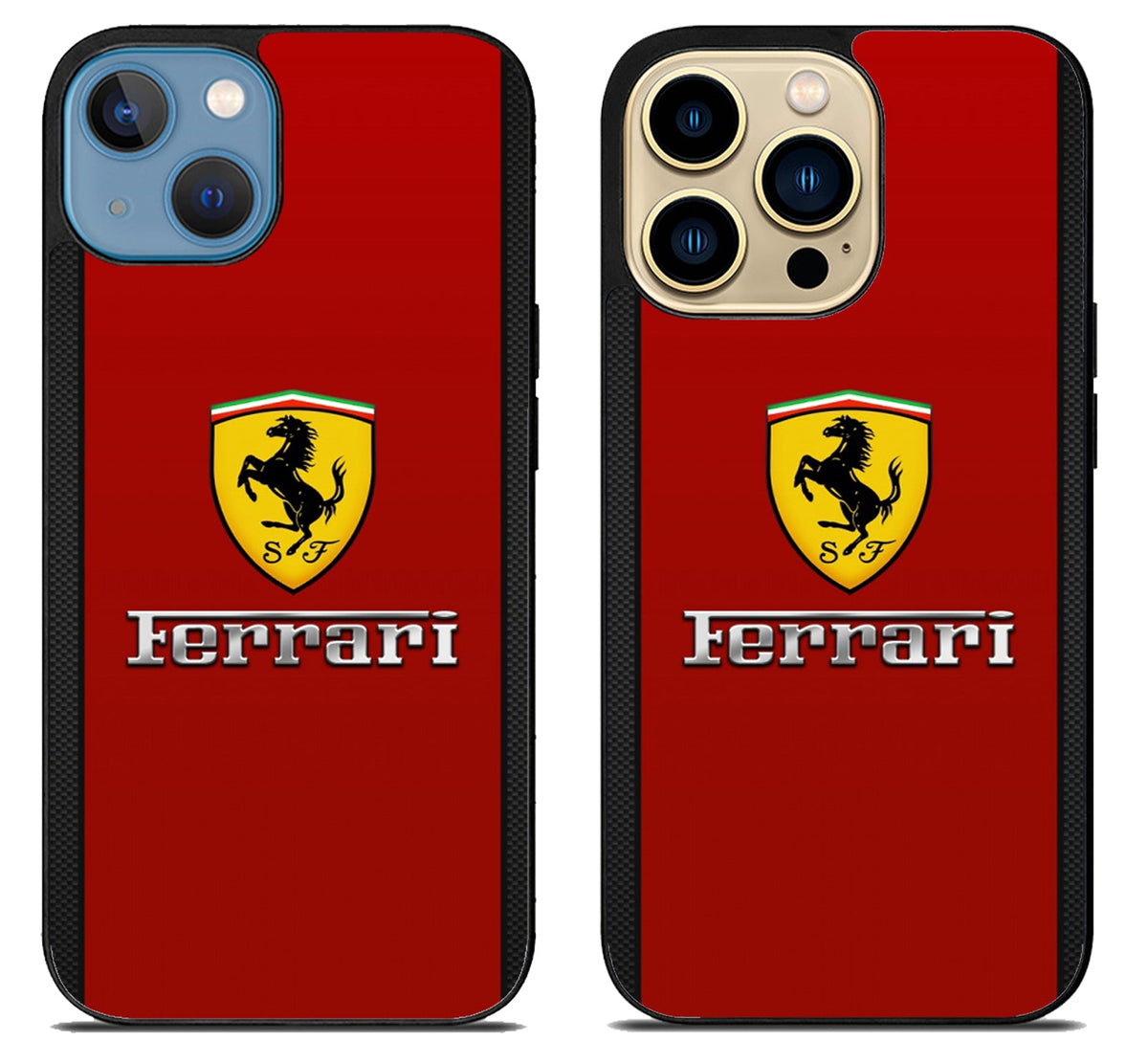 Ferrari Logo Red iPhone 14 | 14 Plus | 14 Pro | 14 Pro Max Case