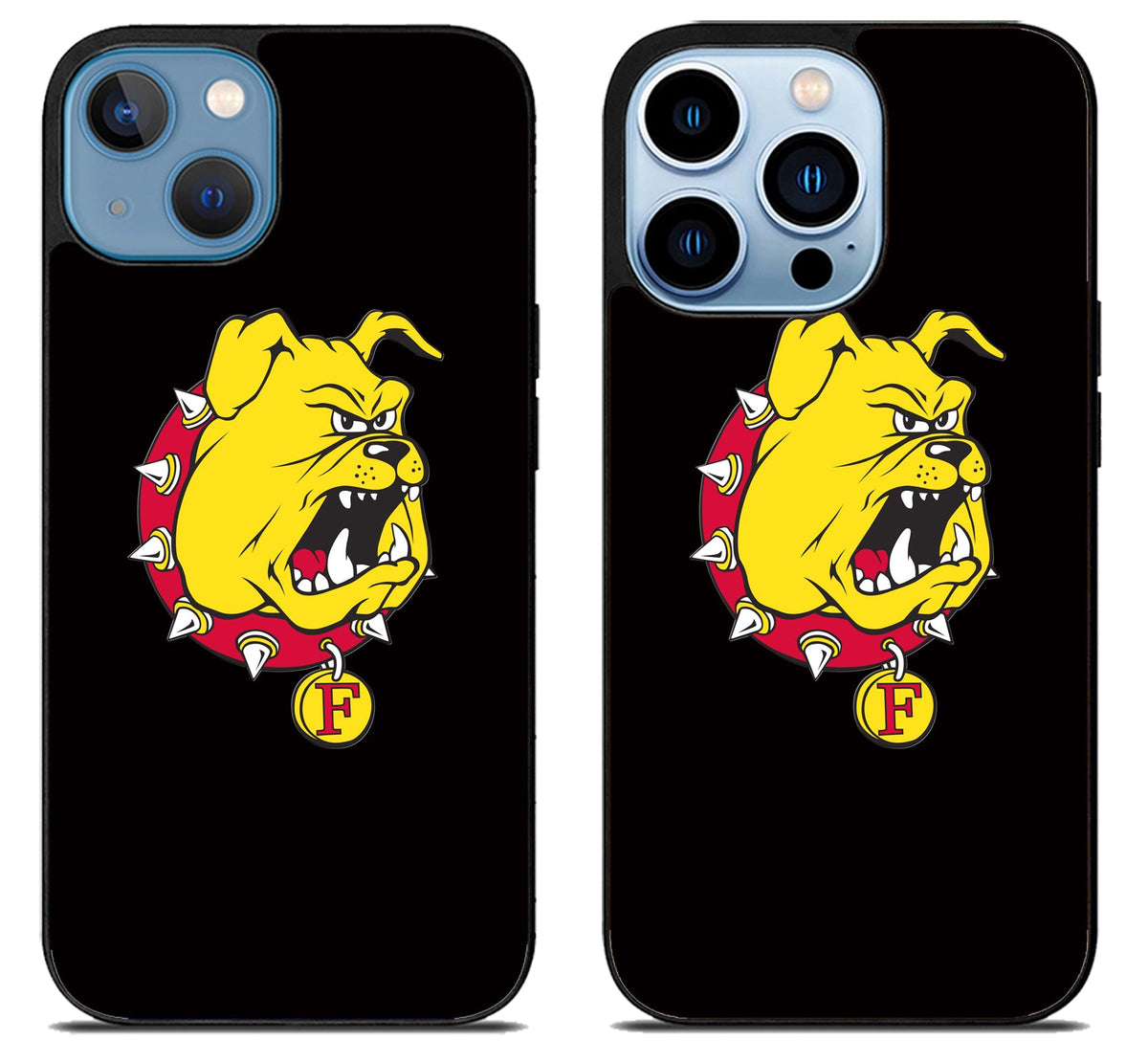 Ferris State Bulldogs Black iPhone 13 | 13 Mini | 13 Pro | 13 Pro Max Case