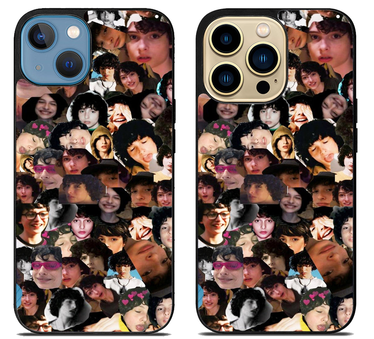 Finn Wolfhard Collage iPhone 14 | 14 Plus | 14 Pro | 14 Pro Max Case