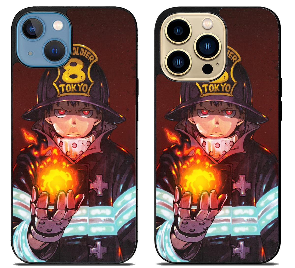 Fire Force Soldier iPhone 14 | 14 Plus | 14 Pro | 14 Pro Max Case