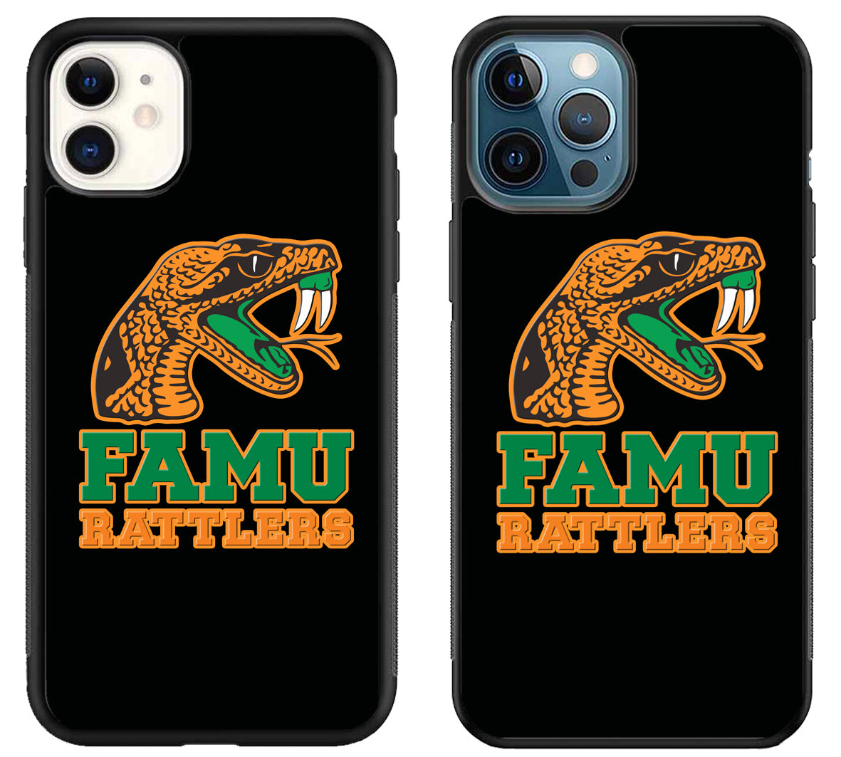 Florida A&M Rattlers Black iPhone 11 | 11 Pro | 11 Pro Max Case