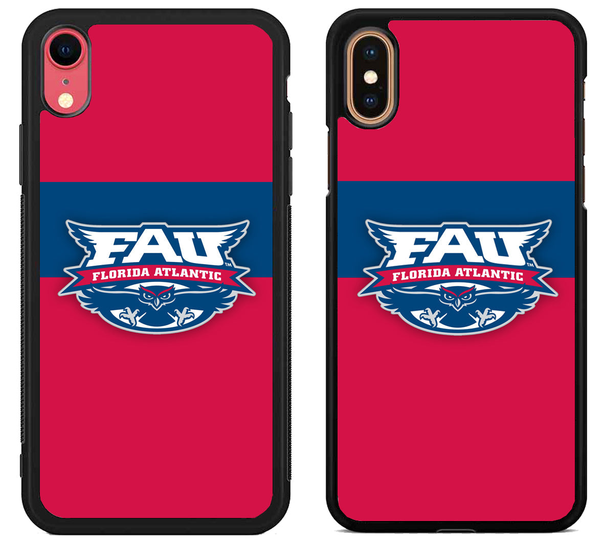 Florida Atlantic Owls Logo iPhone X | Xs | Xr | Xs Max Case