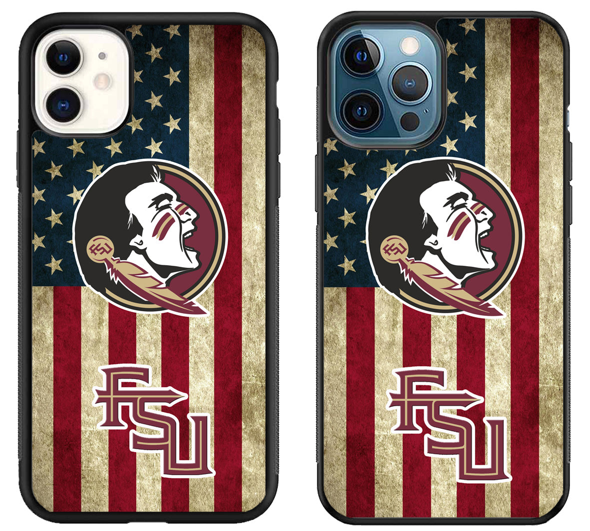 Florida State Seminoles Logo Flag iPhone 11 | 11 Pro | 11 Pro Max Case
