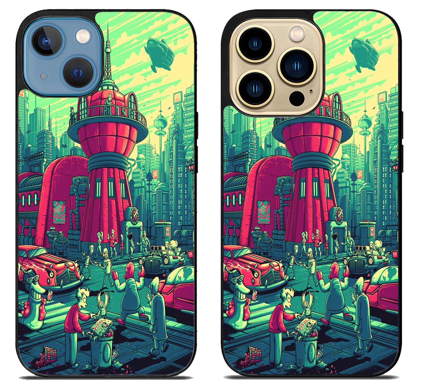 Futurama Dan Mumford iPhone 14 | 14 Plus | 14 Pro | 14 Pro Max Case