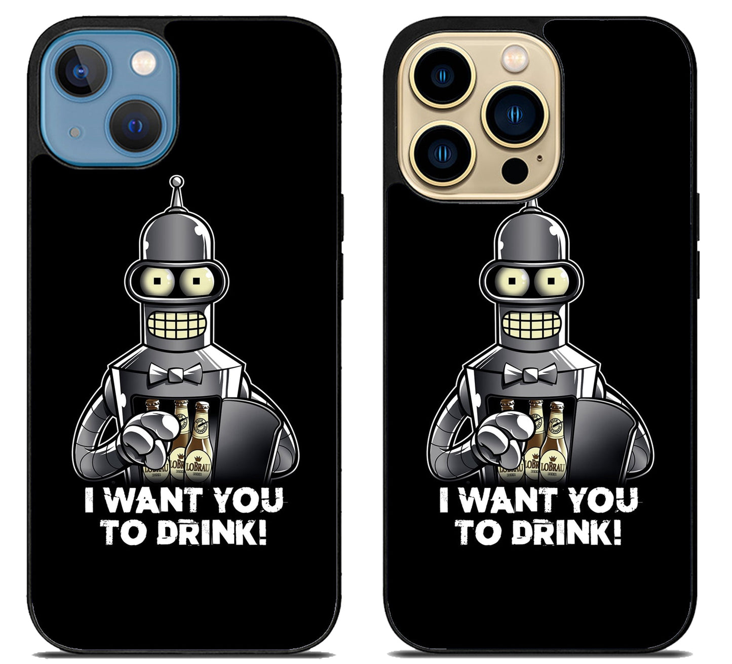Futurama Want to Drink iPhone 14 | 14 Plus | 14 Pro | 14 Pro Max Case