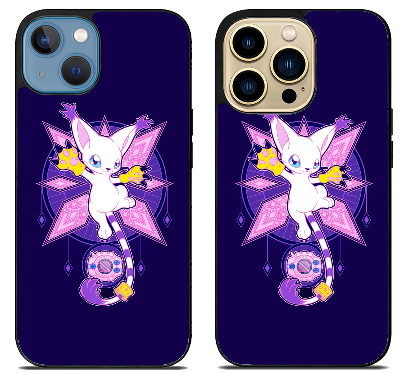 Gatomon Digimon Cute iPhone 14 | 14 Plus | 14 Pro | 14 Pro Max Case