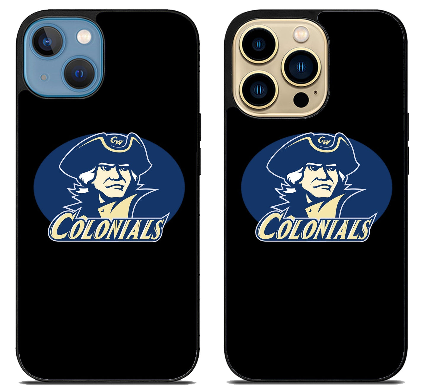 George Washington Colonials Black iPhone 14 | 14 Plus | 14 Pro | 14 Pro Max Case