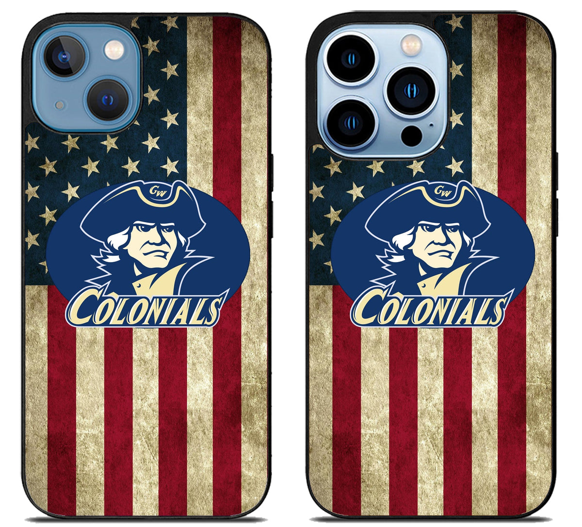 George Washington Colonials Flag iPhone 13 | 13 Mini | 13 Pro | 13 Pro Max Case