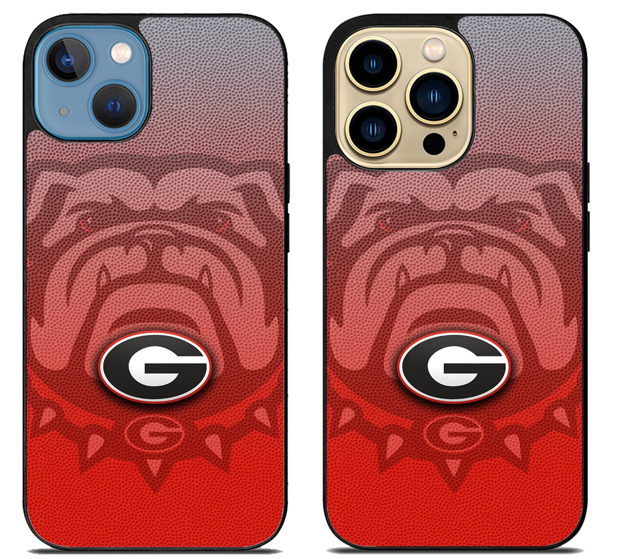 Georgia Bulldogs Background iPhone 14 | 14 Plus | 14 Pro | 14 Pro Max Case