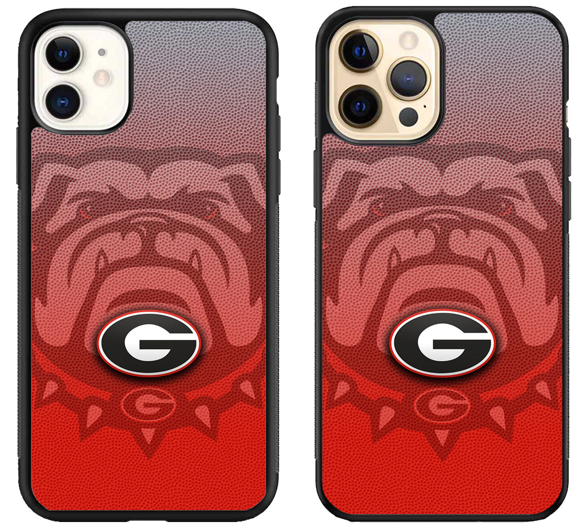 Georgia Bulldogs Background iPhone 12 | 12 Mini | 12 Pro | 12 Pro Max Case