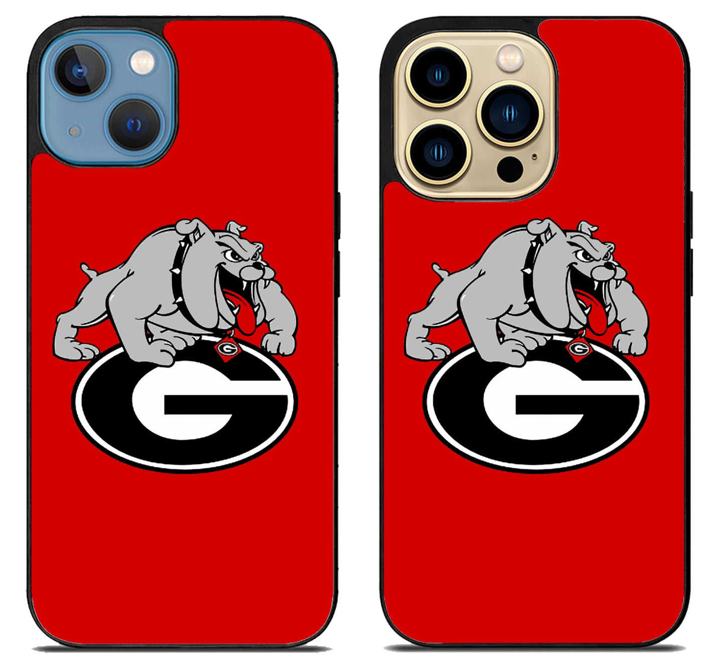 Georgia Bulldogs Red Logo iPhone 14 | 14 Plus | 14 Pro | 14 Pro Max Case