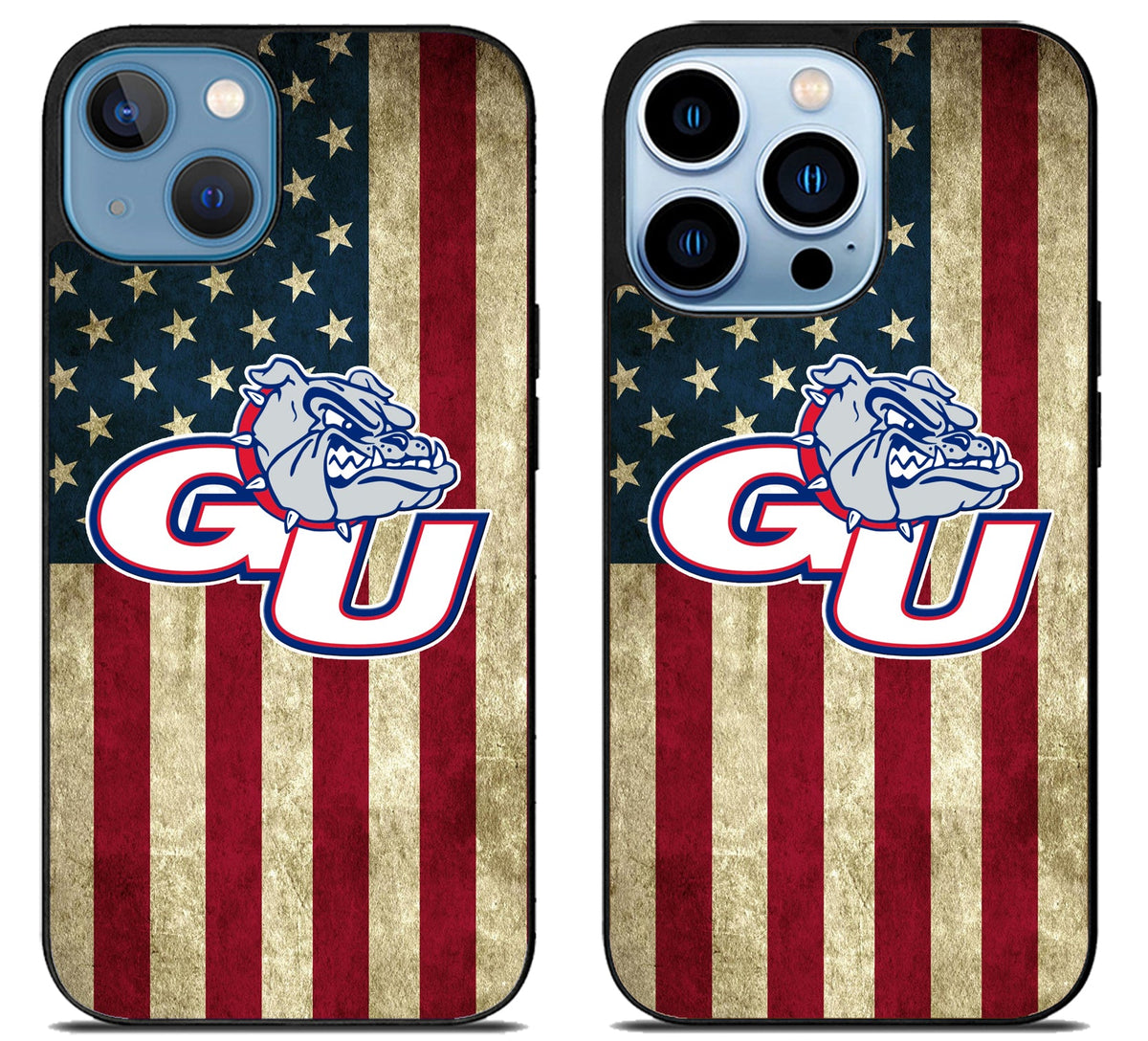 Gonzaga Bulldogs University Flag iPhone 13 | 13 Mini | 13 Pro | 13 Pro Max Case