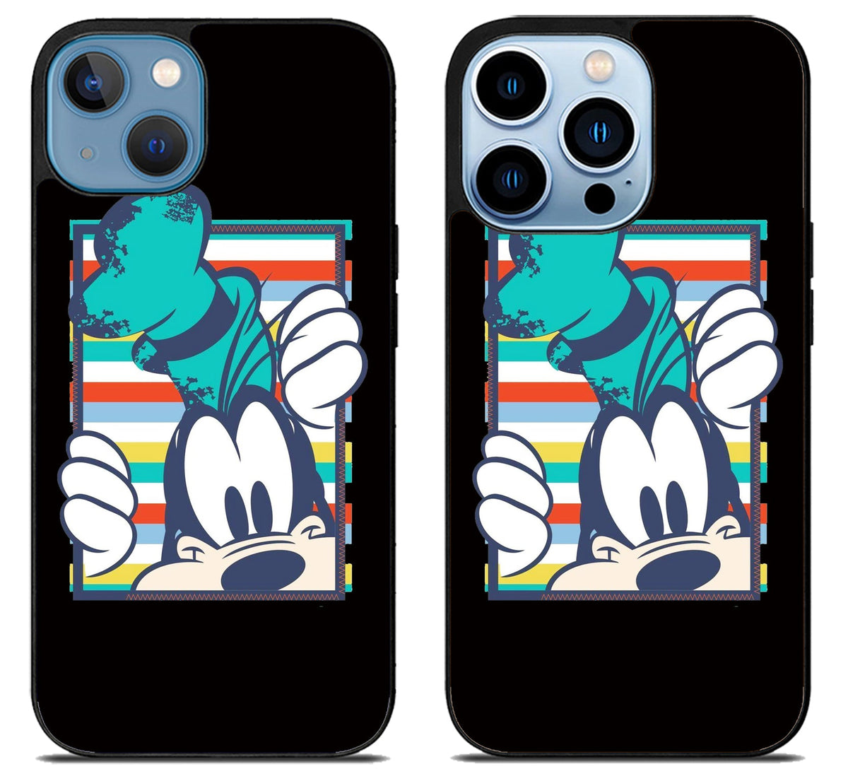 Goofy Disney Black iPhone 13 | 13 Mini | 13 Pro | 13 Pro Max Case