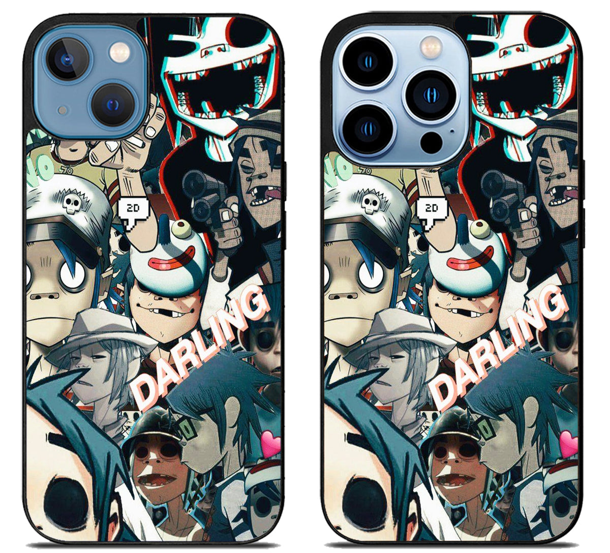 Gorillaz Collage iPhone 13 | 13 Mini | 13 Pro | 13 Pro Max Case