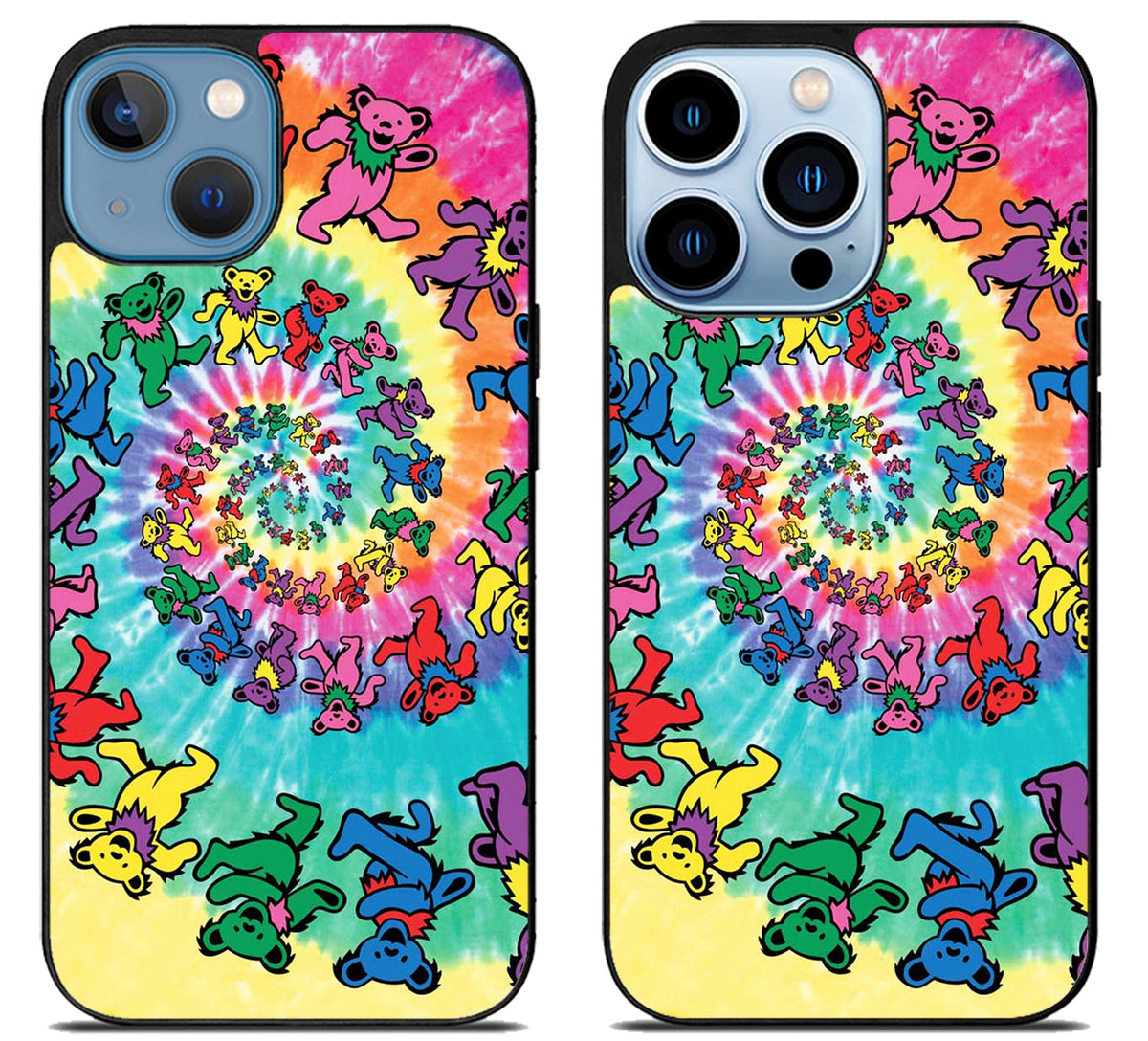 Grateful Dead Bear Tye Die iPhone 13 | 13 Mini | 13 Pro | 13 Pro Max Case
