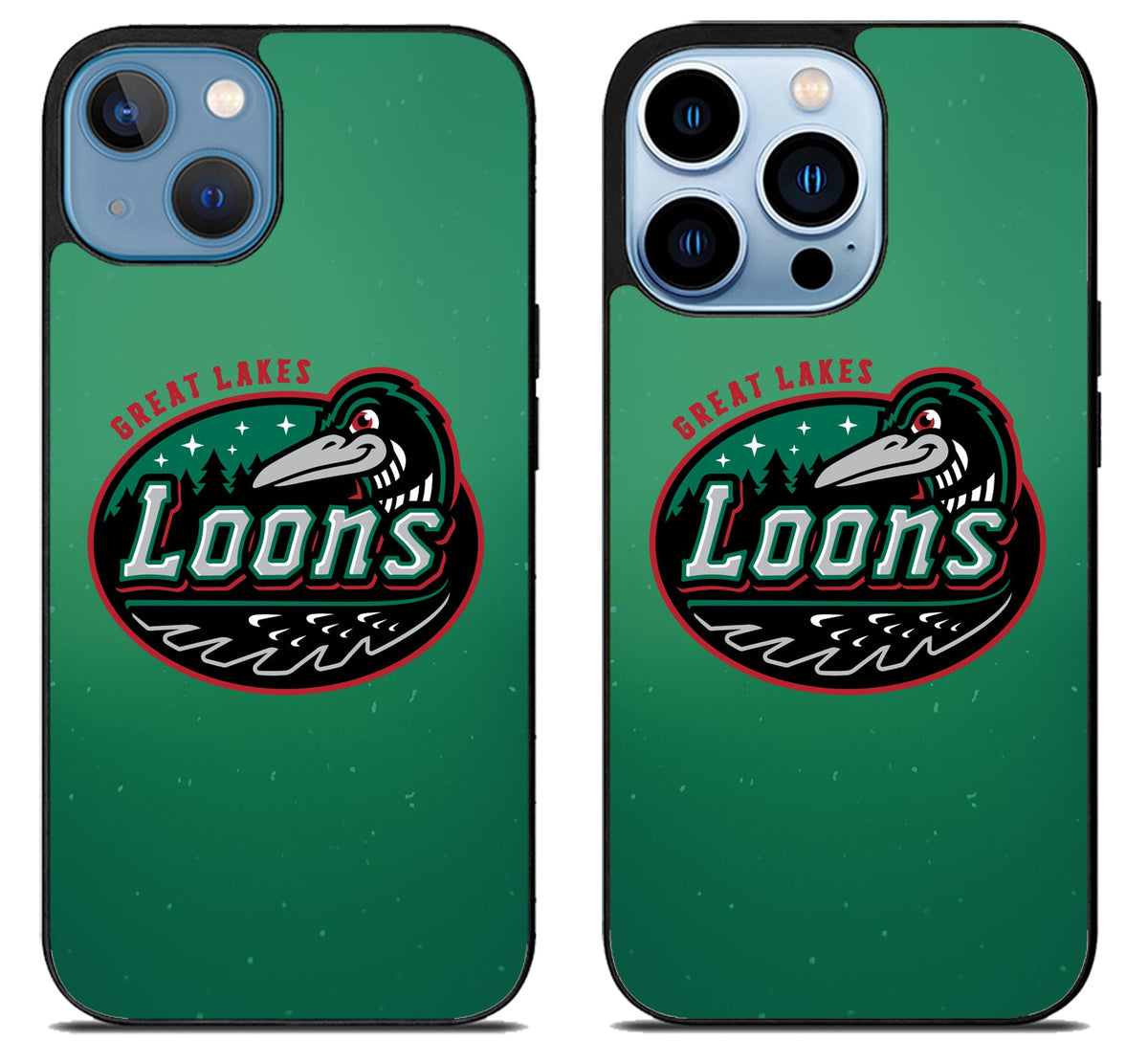 Great Lakes Loons Logo iPhone 13 | 13 Mini | 13 Pro | 13 Pro Max Case