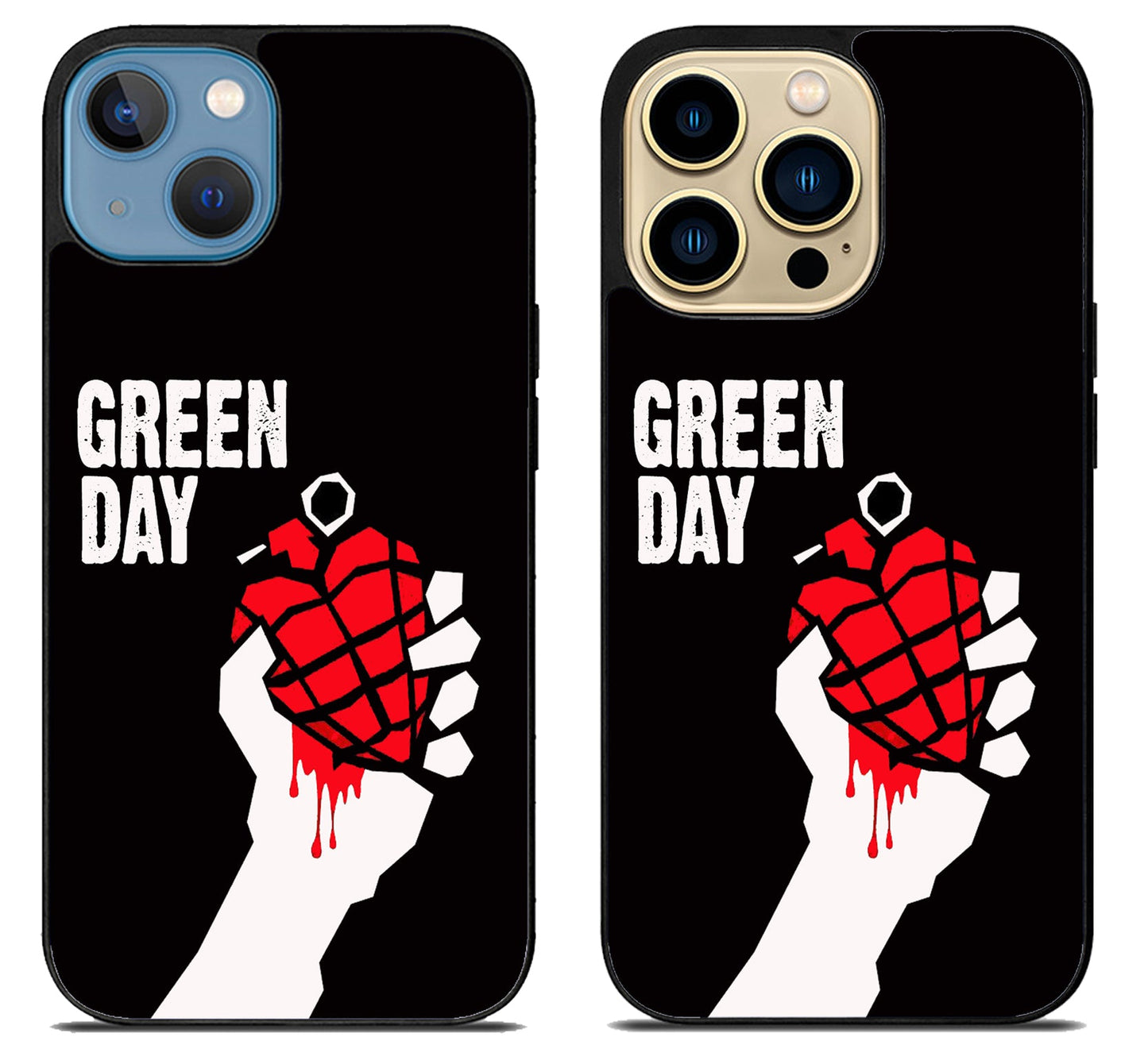 Green Day Logo iPhone 14 | 14 Plus | 14 Pro | 14 Pro Max Case
