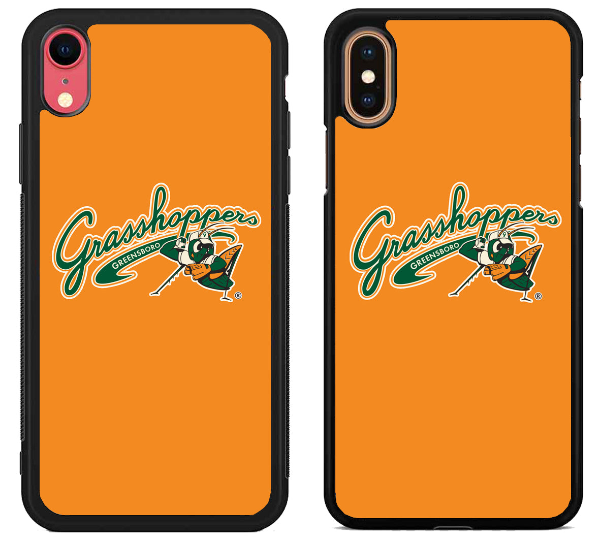 Greensboro Grasshoppers Logo iPhone X | Xs | Xr | Xs Max Case