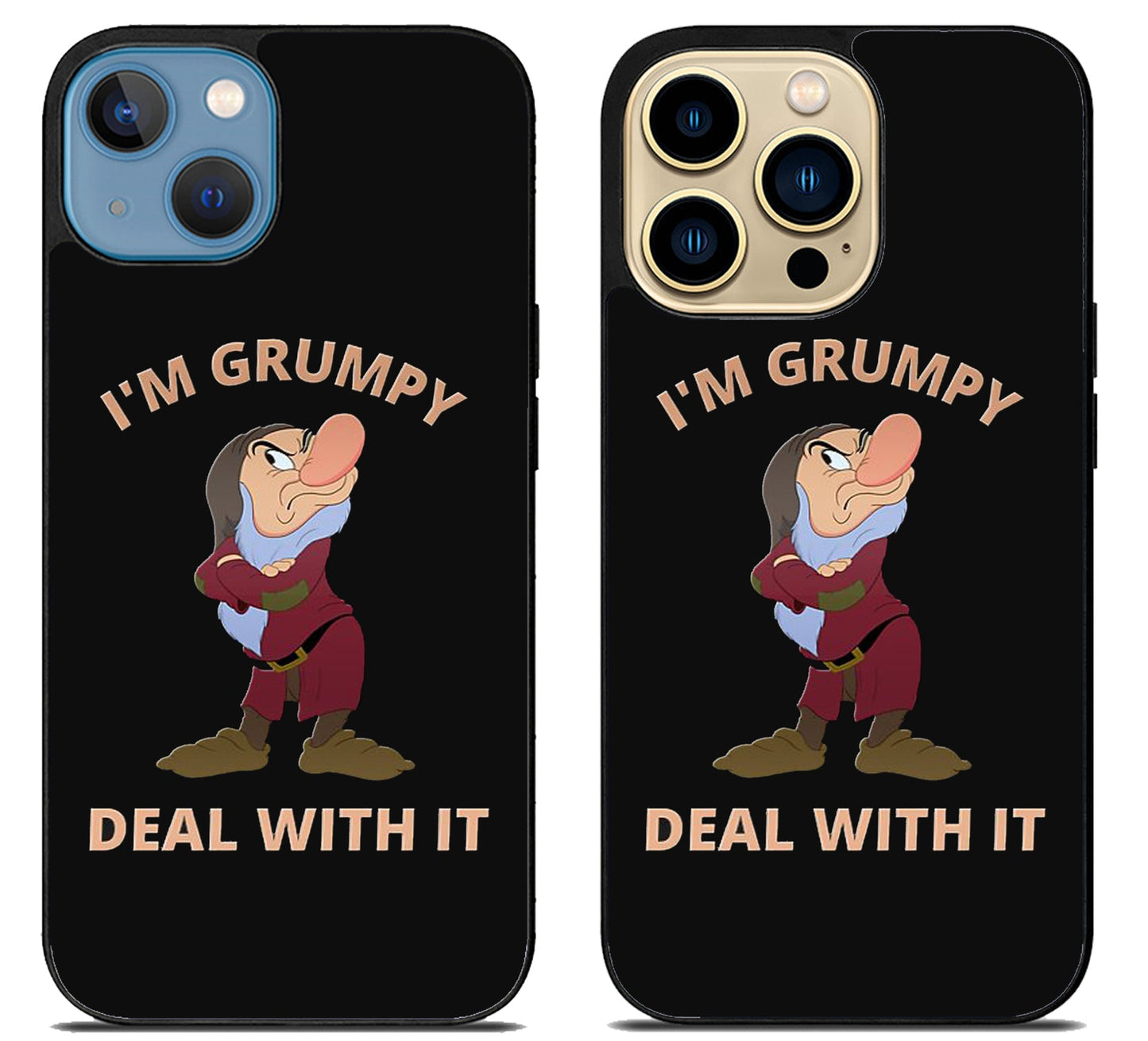 Grumpy Deal With it iPhone 14 | 14 Plus | 14 Pro | 14 Pro Max Case