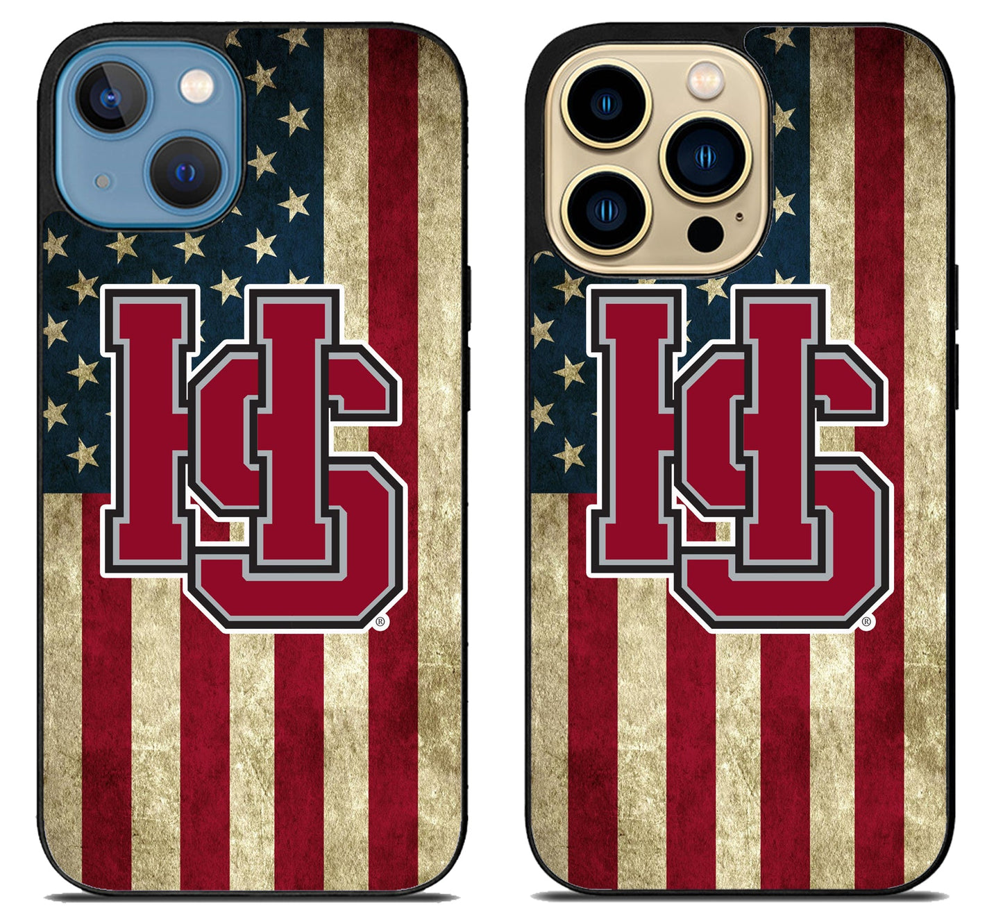 Hampden Sydney Flag iPhone 14 | 14 Plus | 14 Pro | 14 Pro Max Case