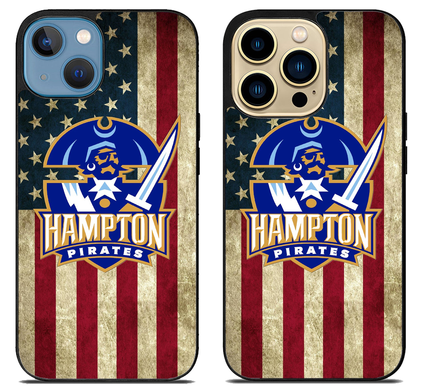 Hampton Pirates Flag iPhone 14 | 14 Plus | 14 Pro | 14 Pro Max Case