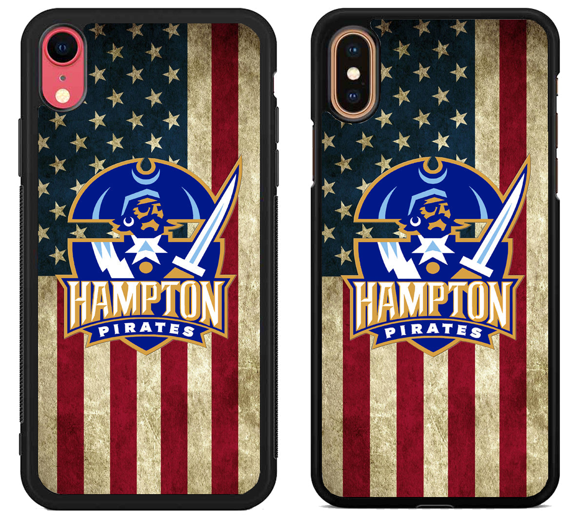 Hampton Pirates Flag iPhone X | Xs | Xr | Xs Max Case