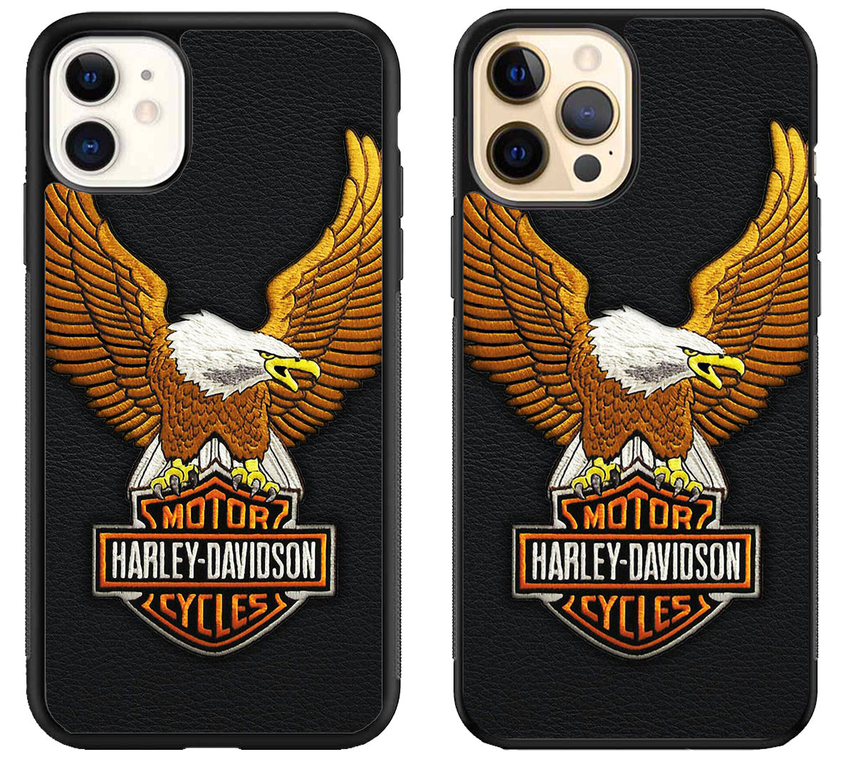 Harley Davidson Motor Eagle Cover iPhone 12 | 12 Mini | 12 Pro | 12 Pro Max Case