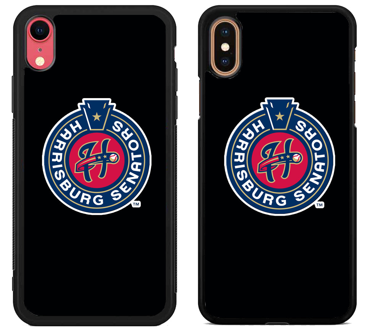 Harrisburg Senators Black iPhone X | Xs | Xr | Xs Max Case