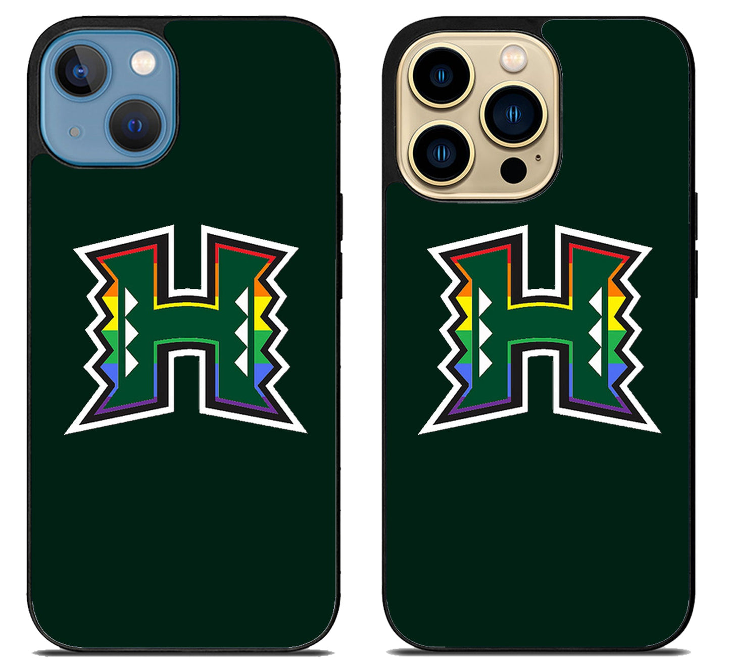 Hawaii Rainbow Warriors iPhone 14 | 14 Plus | 14 Pro | 14 Pro Max Case