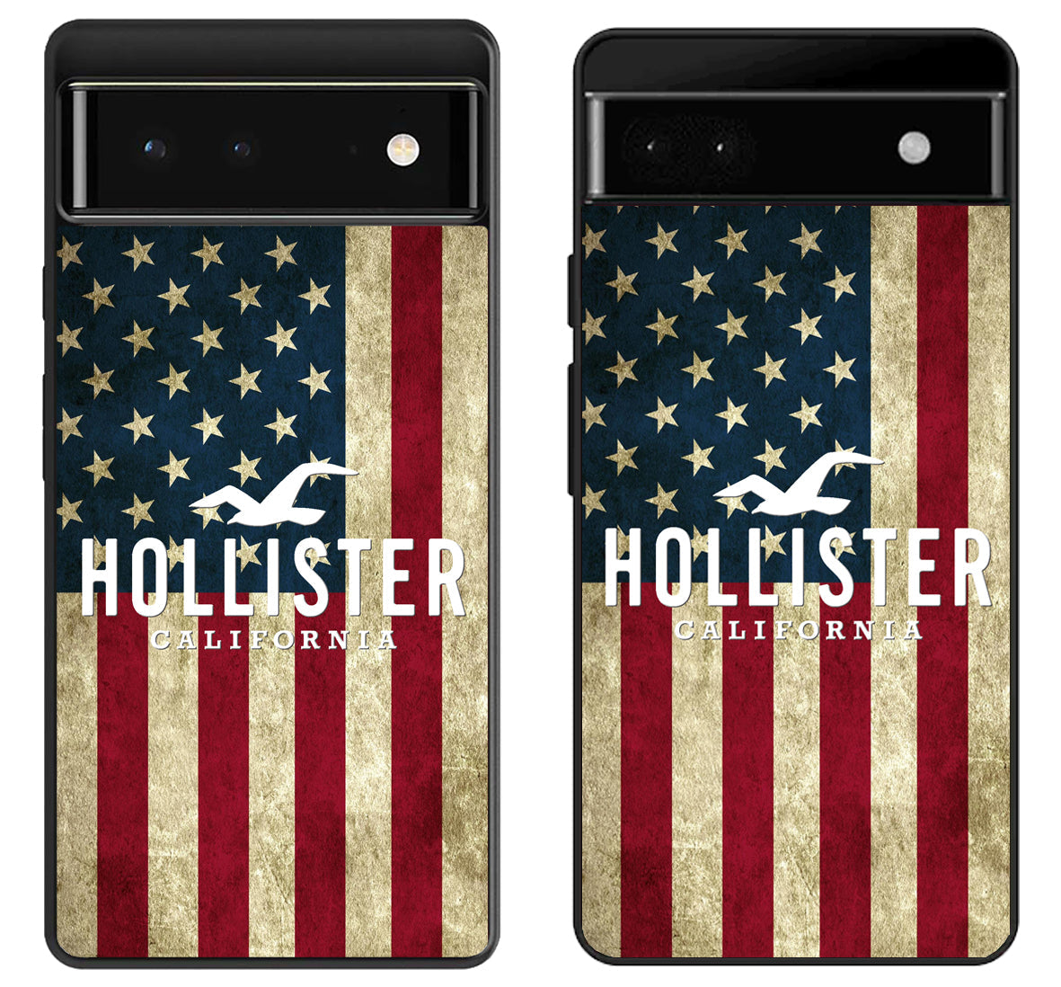 Hollister Logo Flag Google Pixel 6 | 6A | 6 Pro Case
