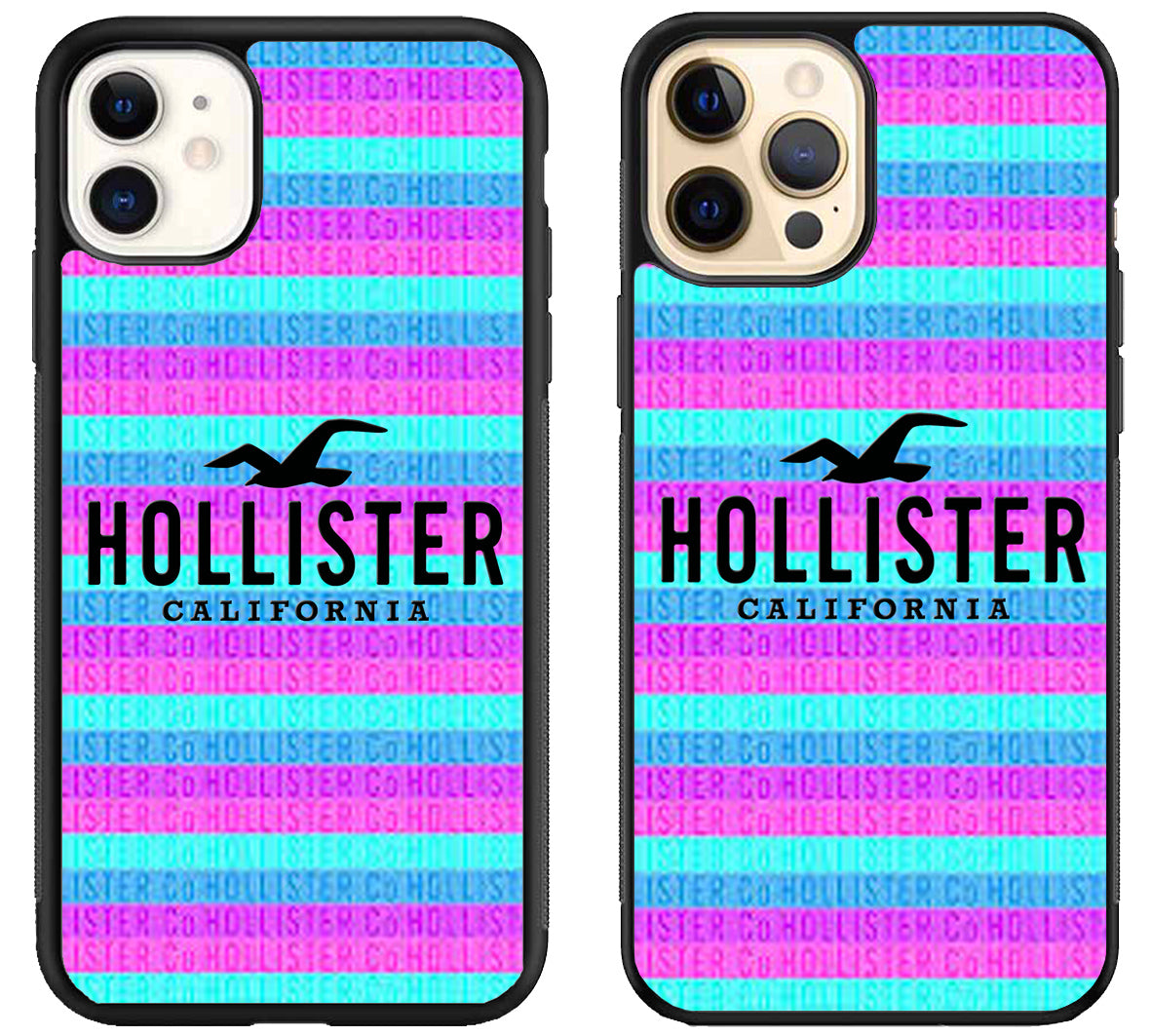 Hollister Logo Cover iPhone 12 | 12 Mini | 12 Pro | 12 Pro Max Case