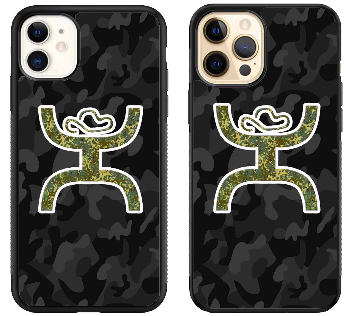 Hooey Black Camo iPhone 12 | 12 Mini | 12 Pro | 12 Pro Max Case