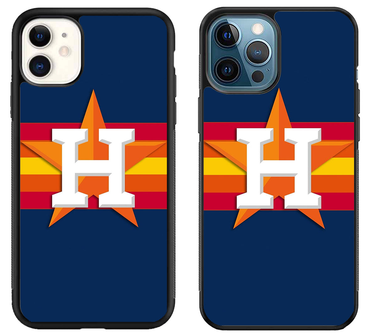 Houston Astros Logo Striped iPhone 11 | 11 Pro | 11 Pro Max Case