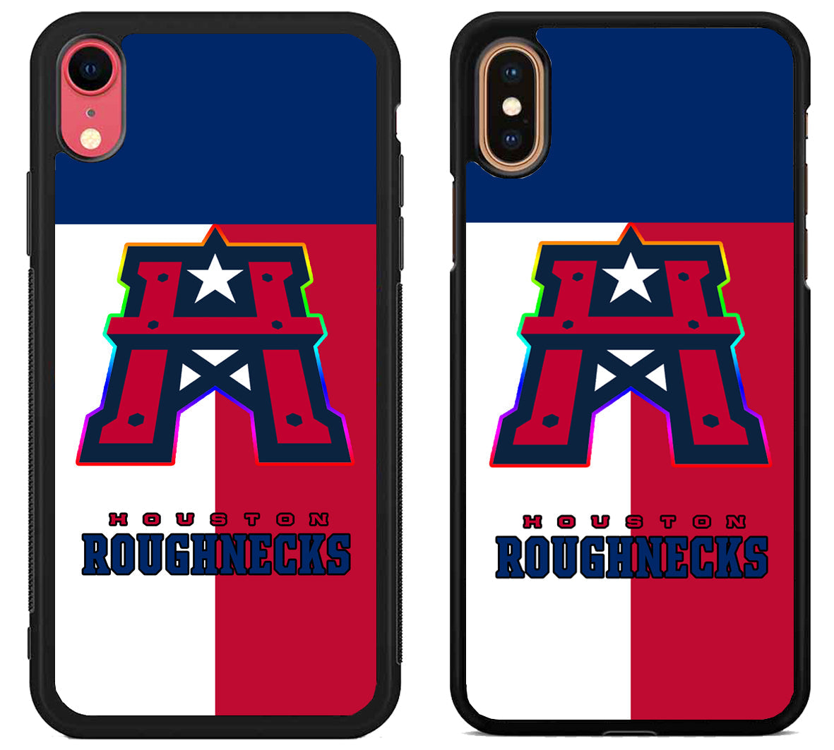 Houston Roughnecks Logo iPhone X | Xs | Xr | Xs Max Case