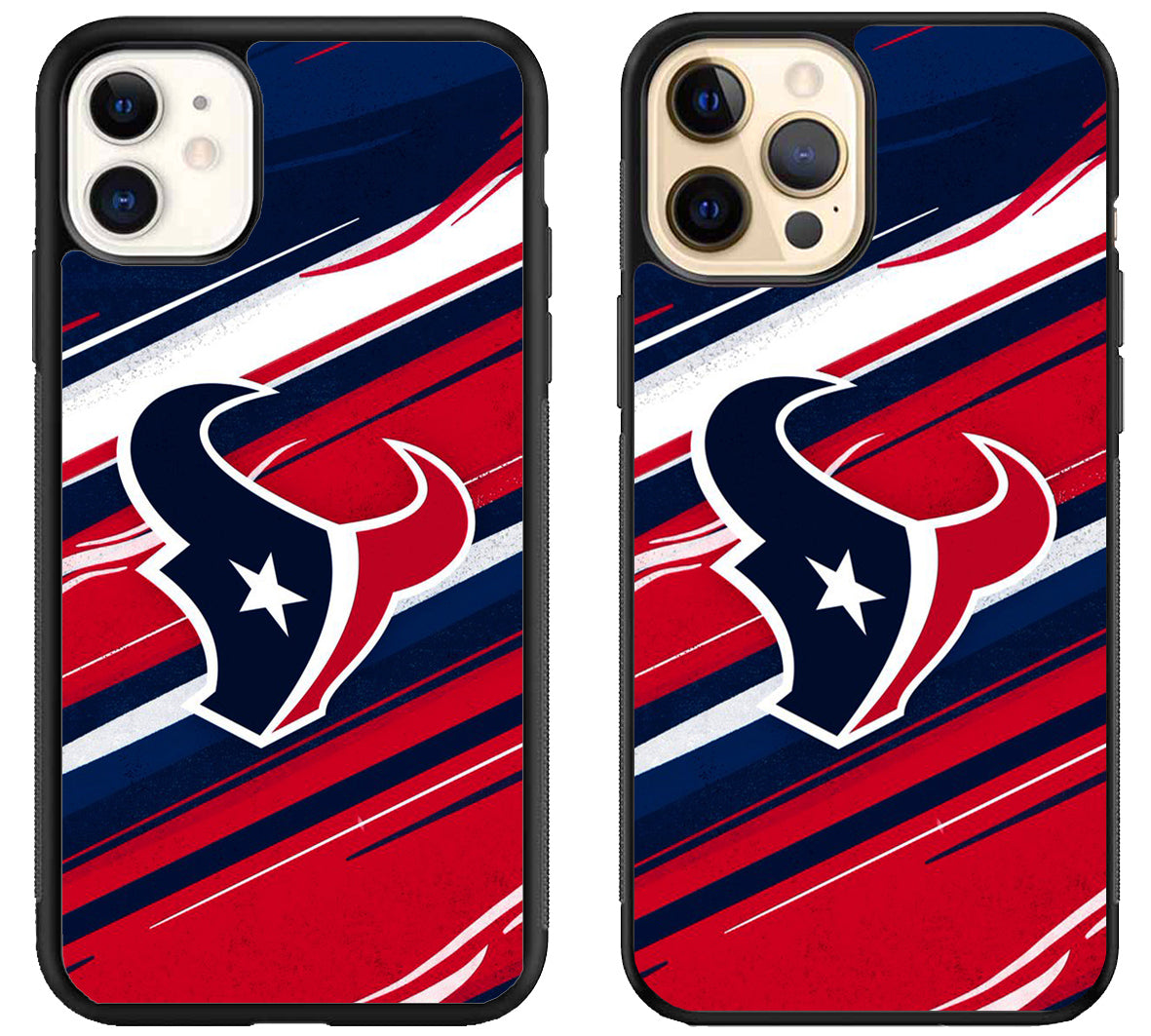 Houston Texans Logo Color iPhone 12 | 12 Mini | 12 Pro | 12 Pro Max Case