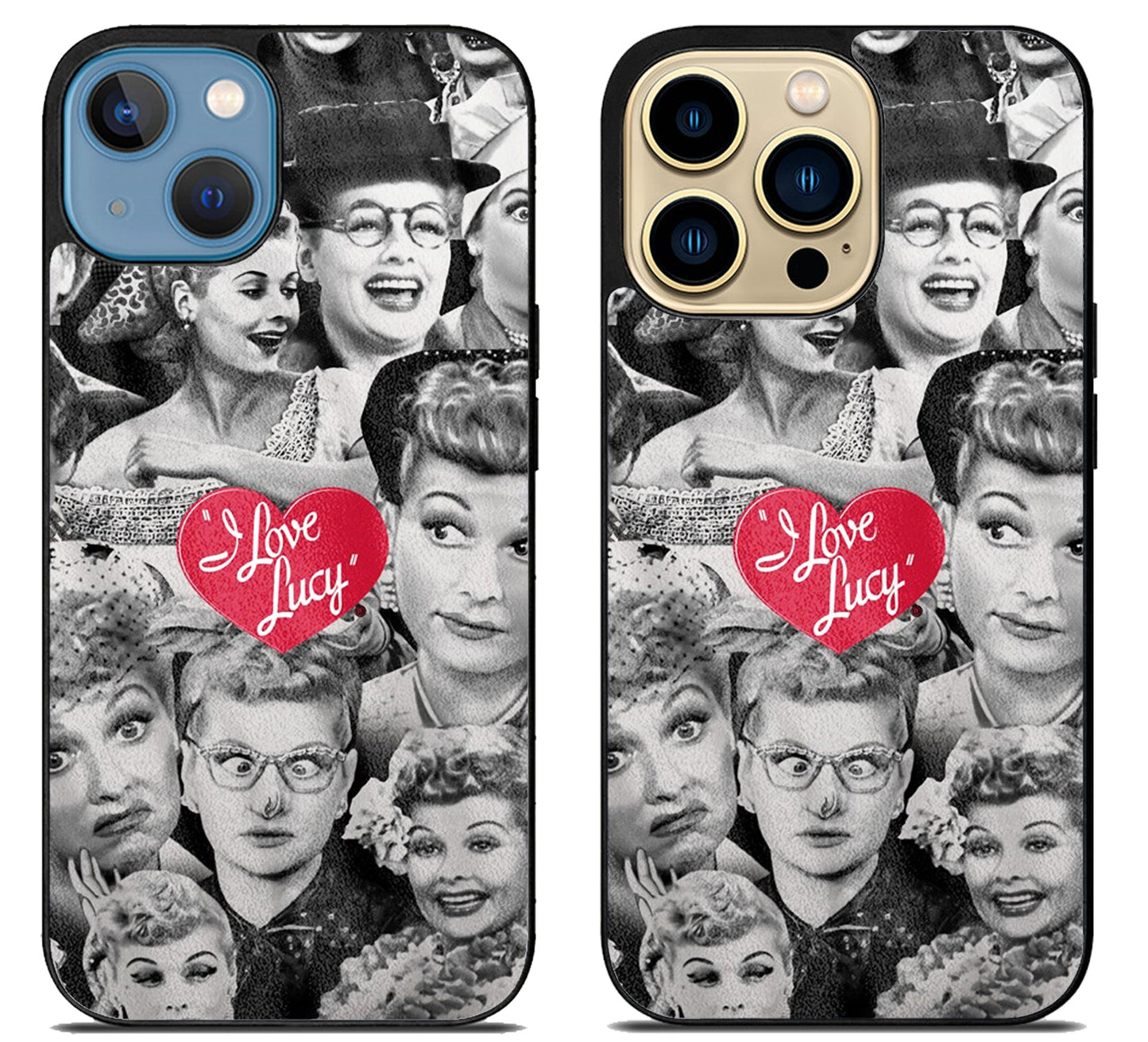 I Love Lucy Collage iPhone 14 | 14 Plus | 14 Pro | 14 Pro Max Case
