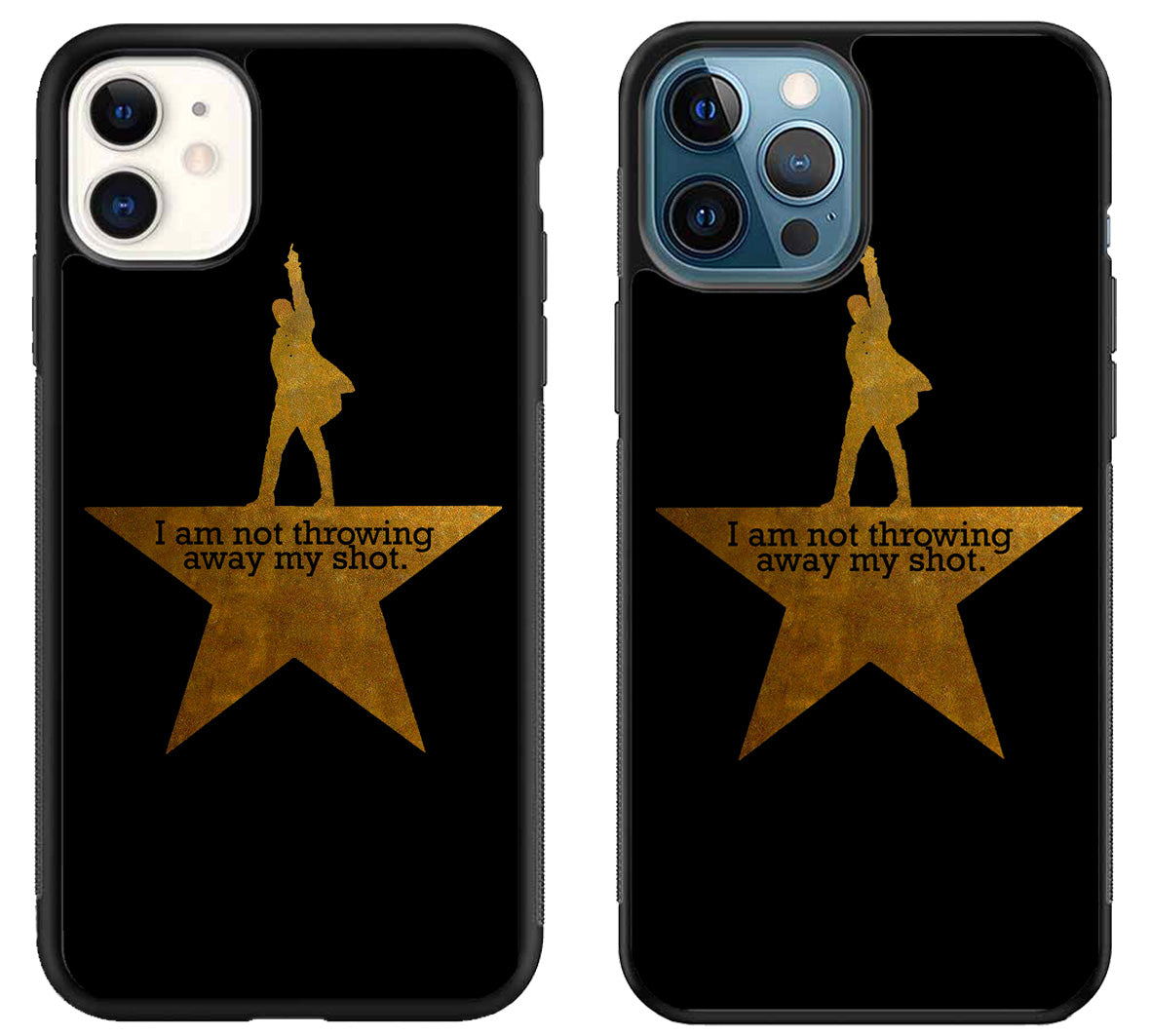 I am Not Throwing Away My Shot Black iPhone 11 | 11 Pro | 11 Pro Max Case
