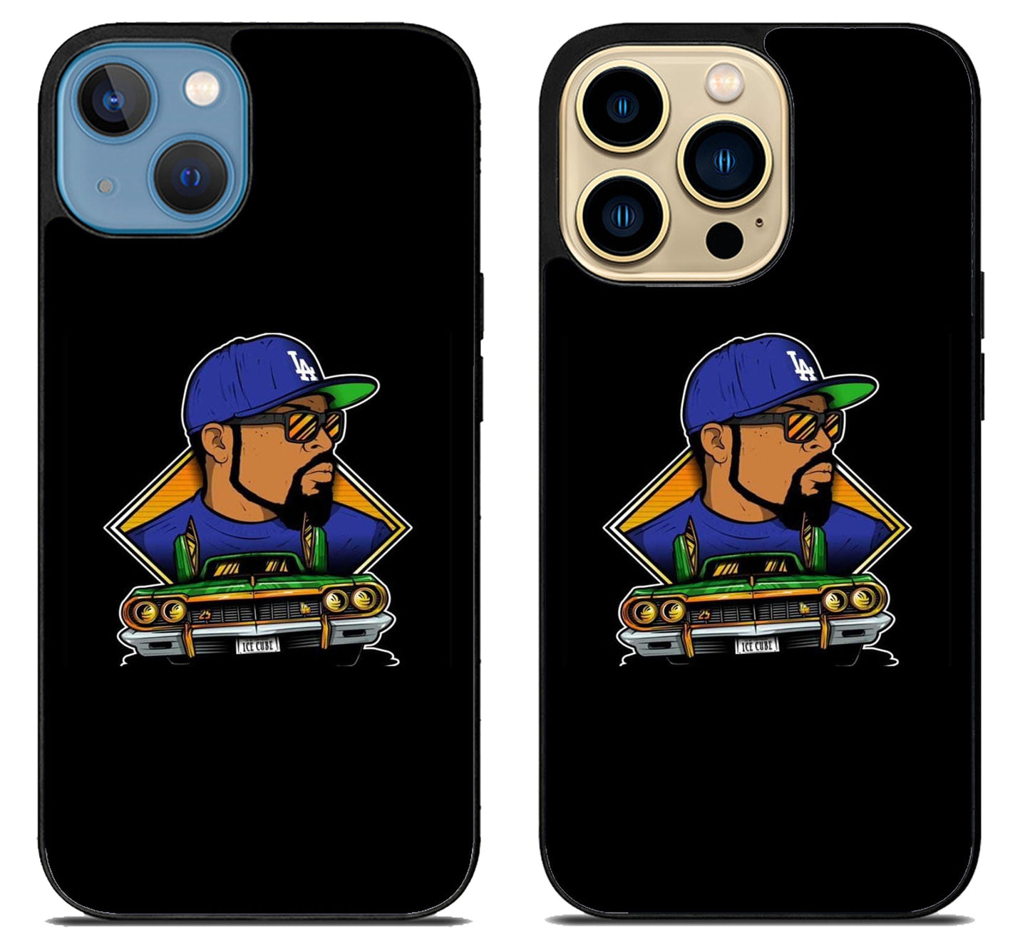 Ice Cube Artwork iPhone 14 | 14 Plus | 14 Pro | 14 Pro Max Case