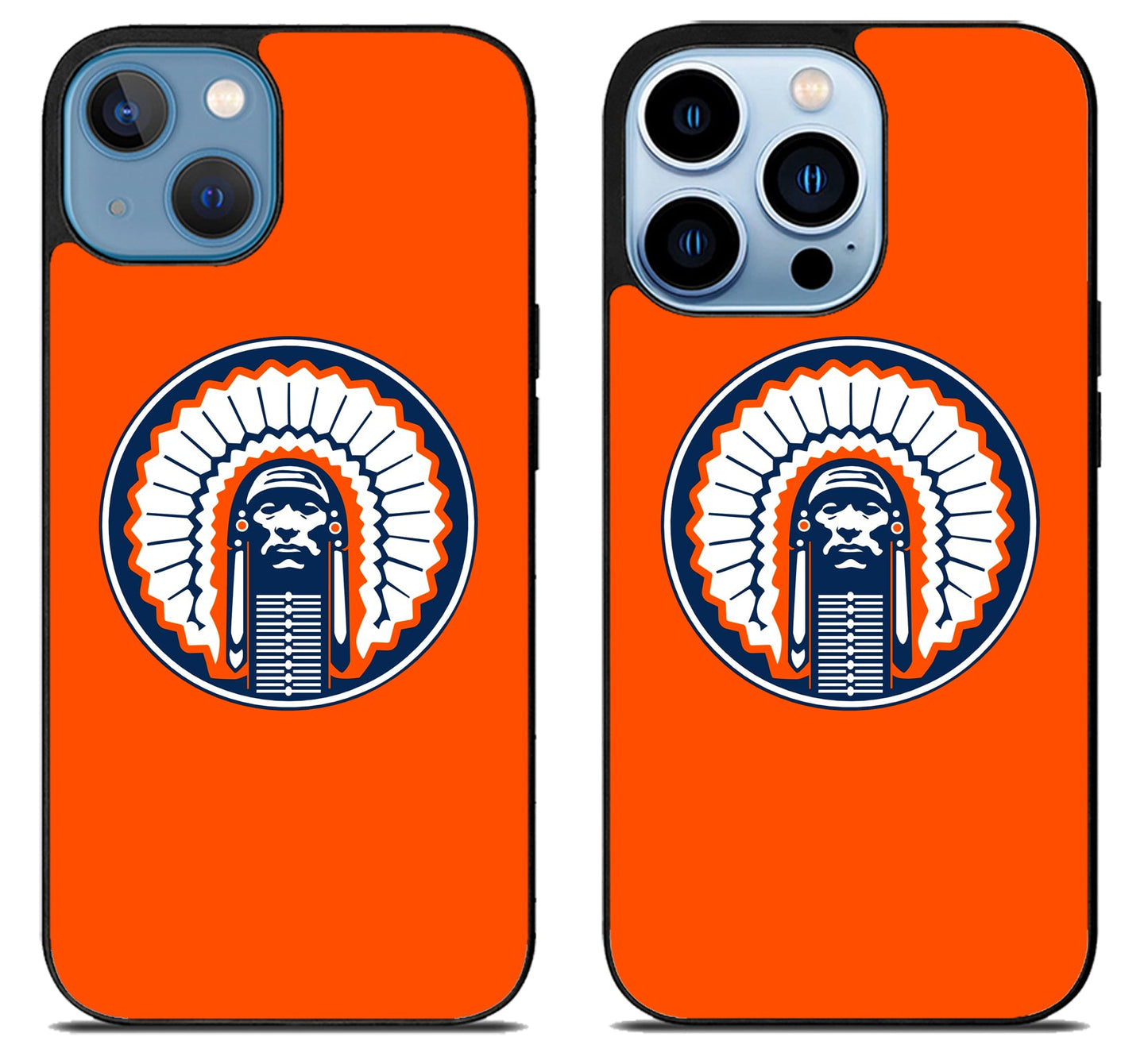 Illinois Fighting Chief Illini Logo iPhone 13 | 13 Mini | 13 Pro | 13 Pro Max Case