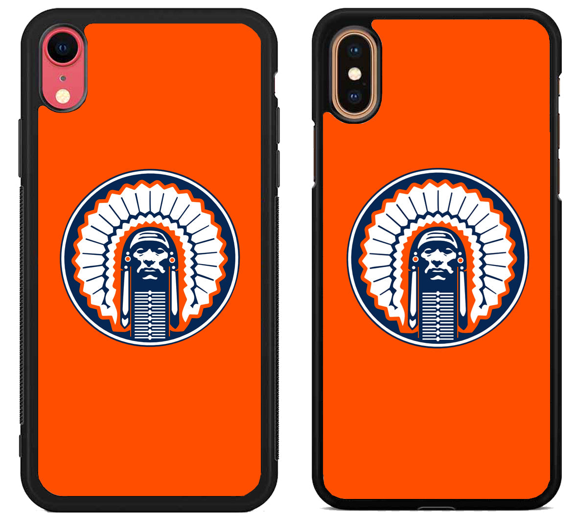 Illinois Fighting Chief Illini Logo iPhone X | Xs | Xr | Xs Max Case