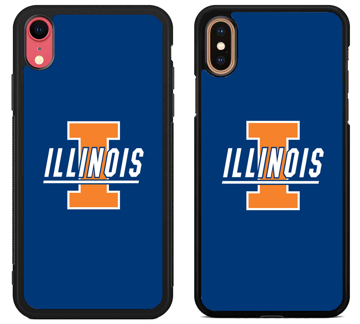 Illinois Fighting Illini Blue iPhone X | Xs | Xr | Xs Max Case