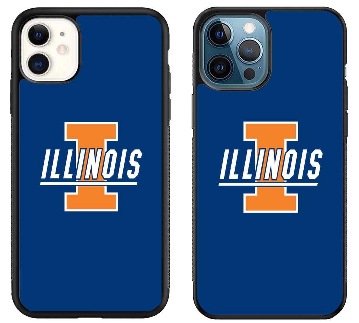 Illinois Fighting Illini Logo Blue iPhone 11 | 11 Pro | 11 Pro Max Case