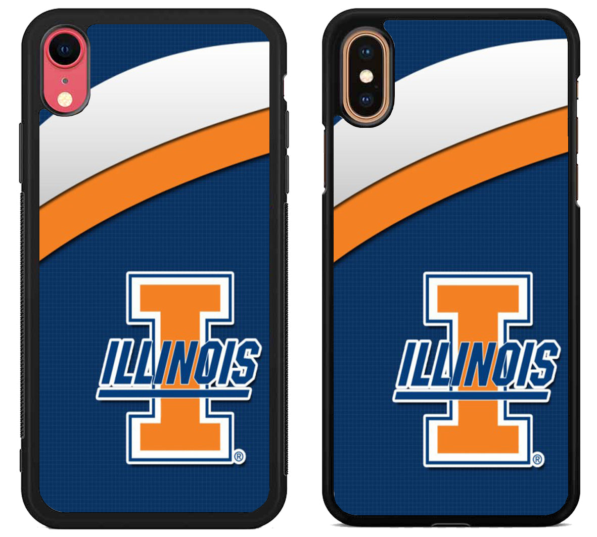 Illinois Fighting Illini Logo iPhone X | Xs | Xr | Xs Max Case