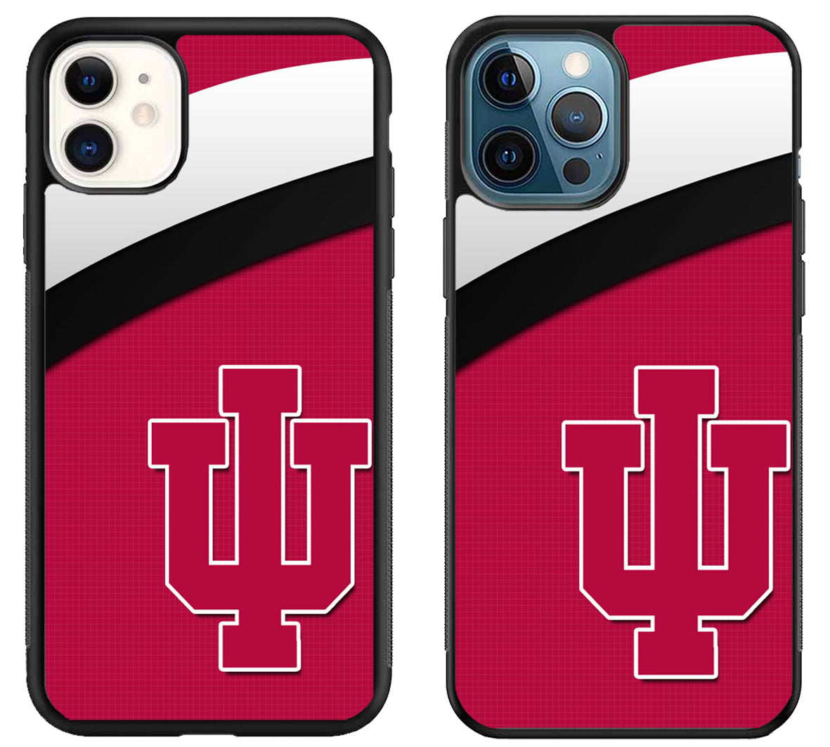 Indiana Hoosier Logo Stripe iPhone 11 | 11 Pro | 11 Pro Max Case