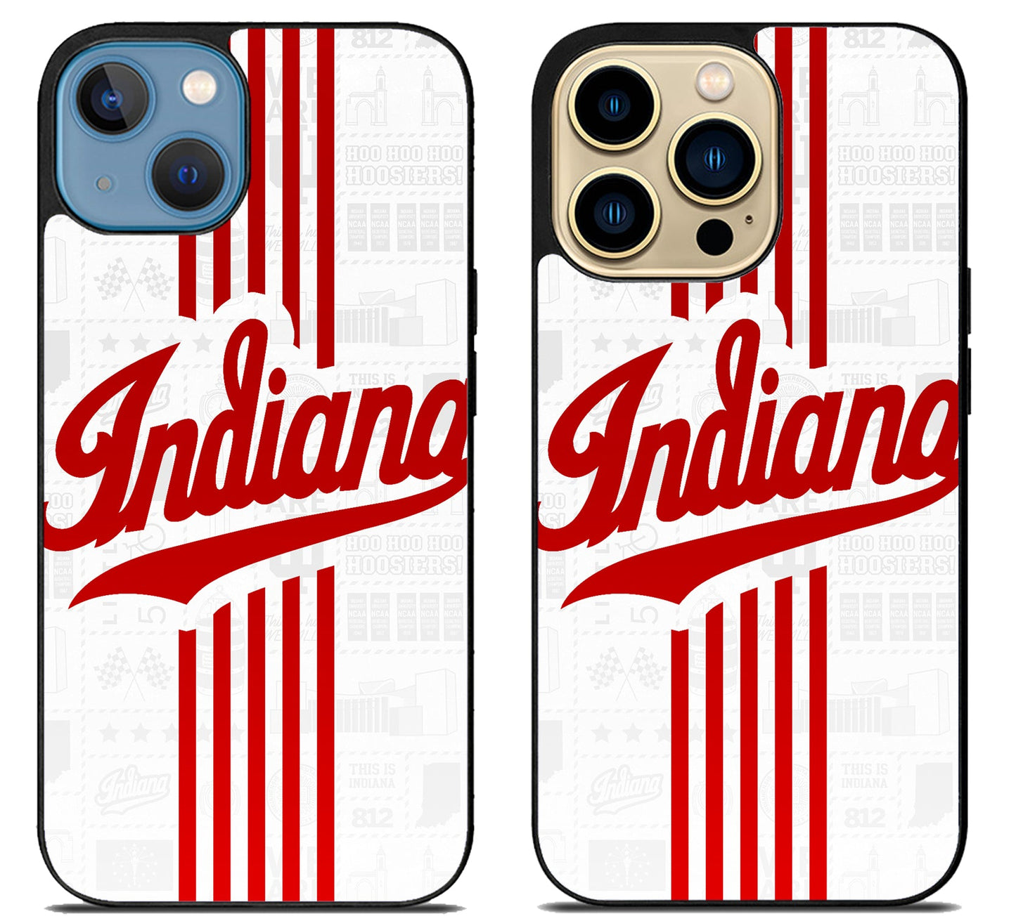 Indiana University Athletics Logo iPhone 14 | 14 Plus | 14 Pro | 14 Pro Max Case