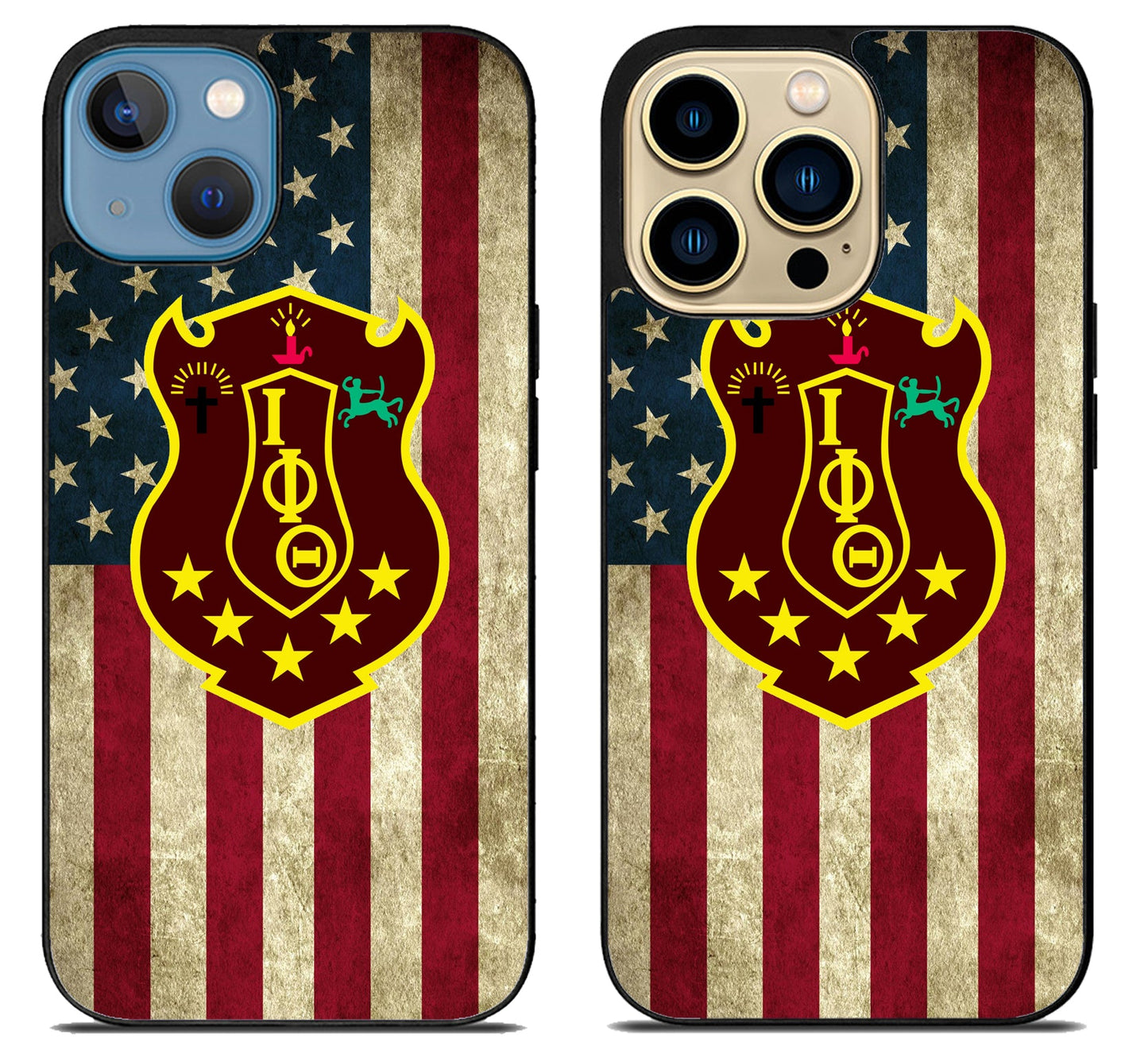 Iota Phi Theta Flag iPhone 14 | 14 Plus | 14 Pro | 14 Pro Max Case