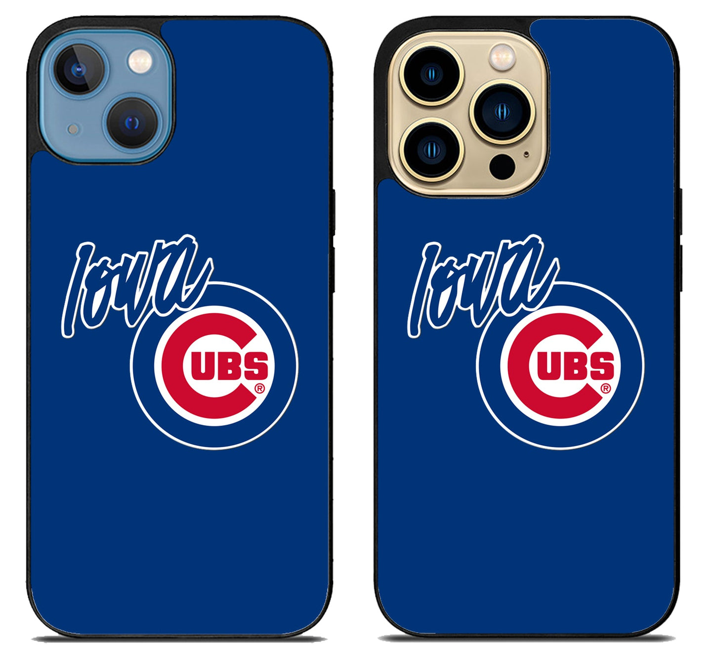 Iowa Cubs Logo Blue iPhone 14 | 14 Plus | 14 Pro | 14 Pro Max Case