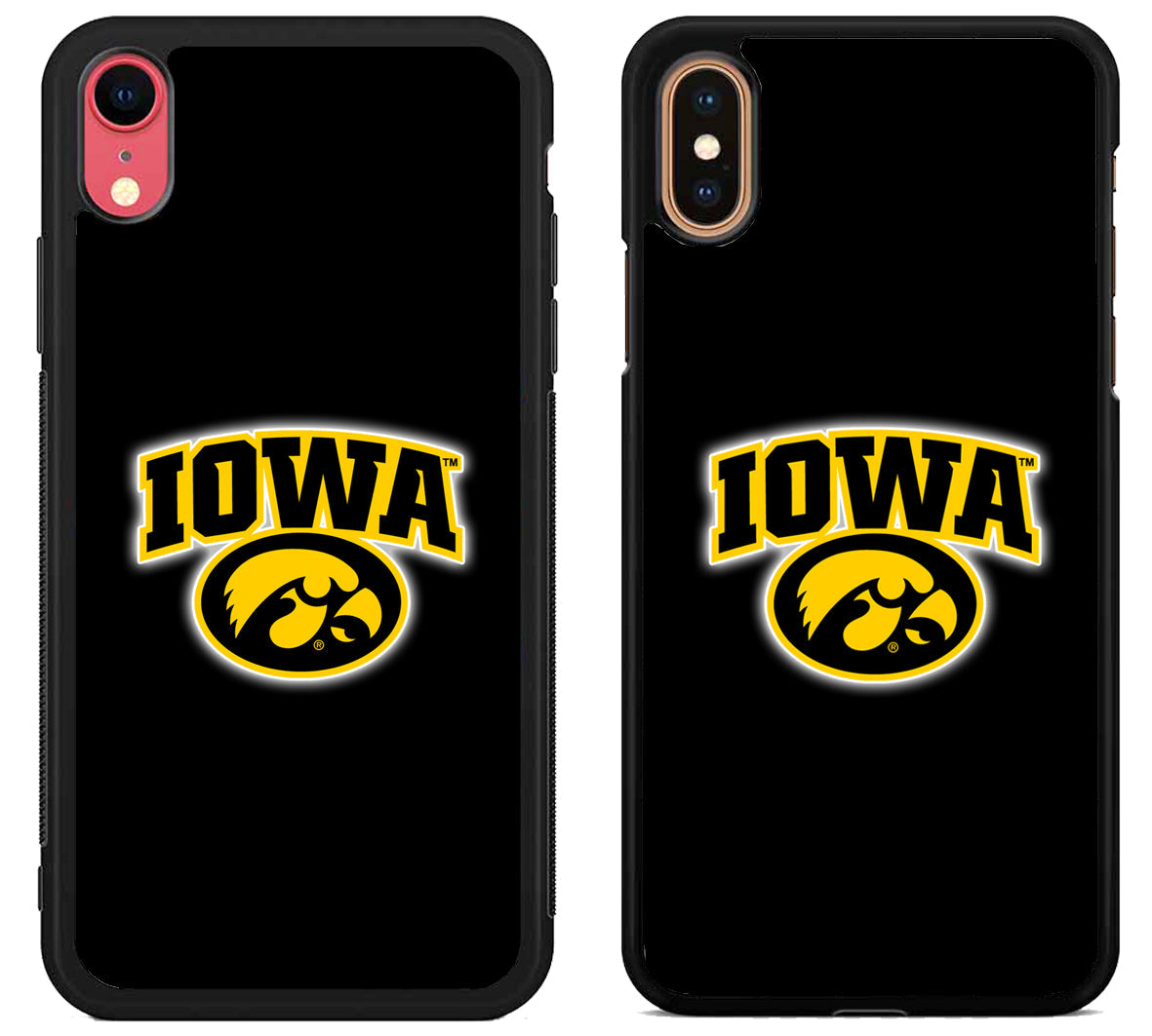 Iowa Hawkeyes Black iPhone X | Xs | Xr | Xs Max Case