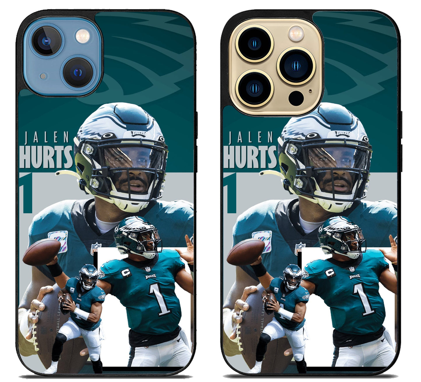 Jalen Hurts Philadelphia Eagles Collage iPhone 14 | 14 Plus | 14 Pro | 14 Pro Max Case